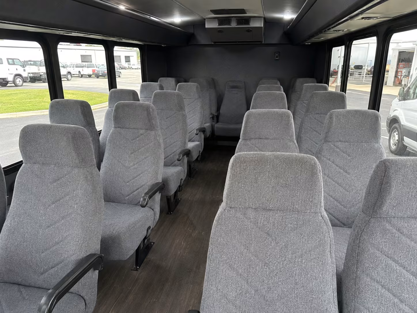 20 passenger minibus interior