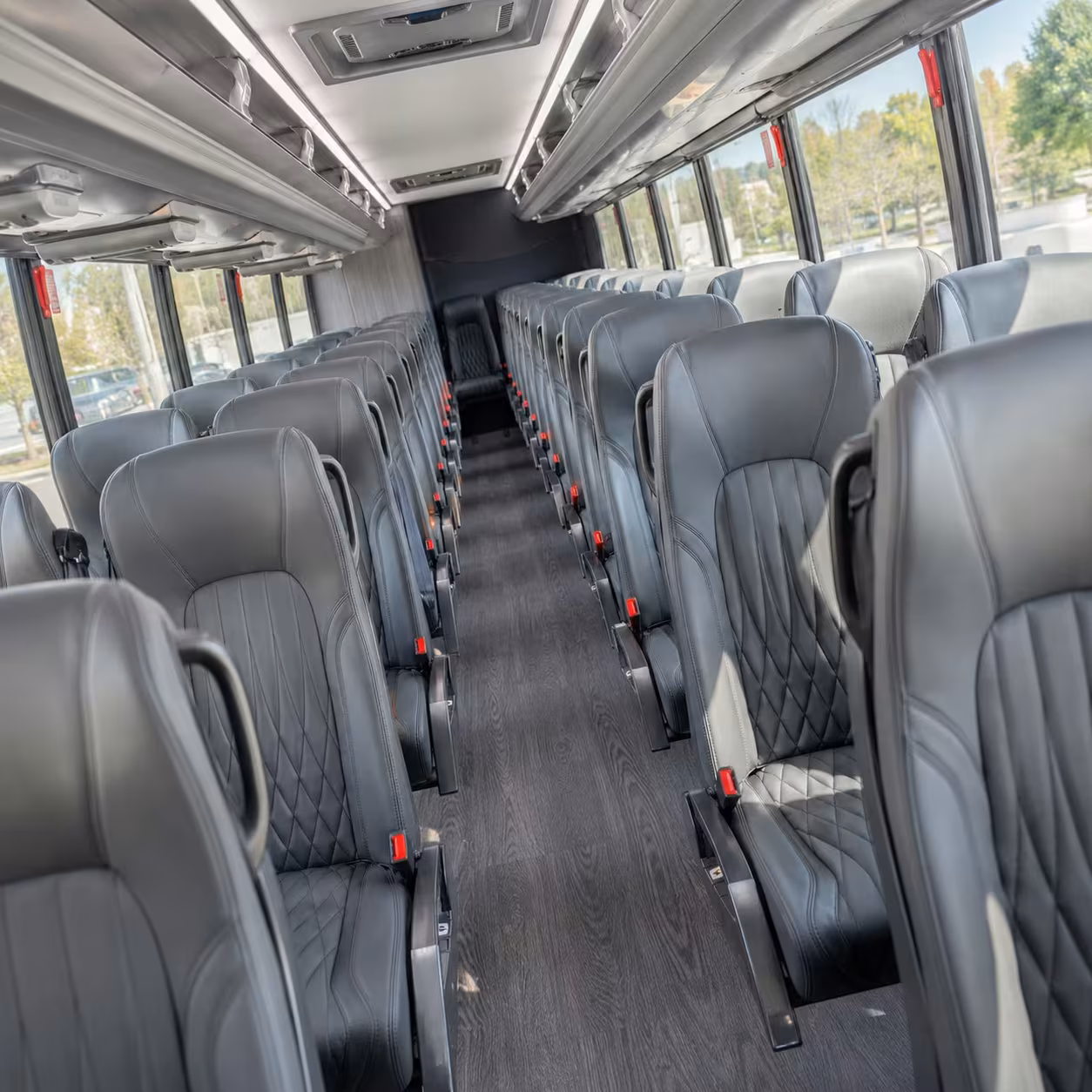 30 passenger minibus inside