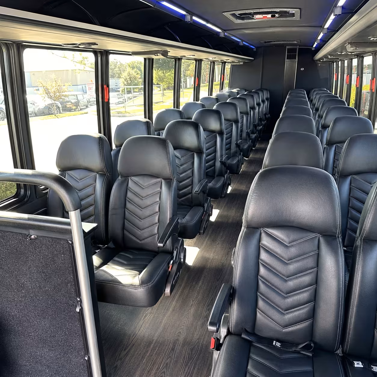 30 passenger minibus interior