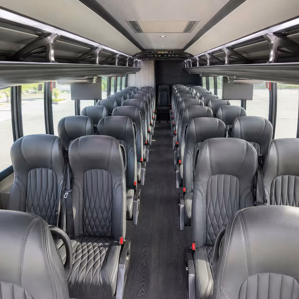 35 passenger minibus inside