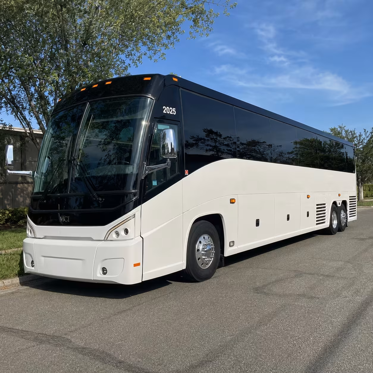 56 passenger charter bus