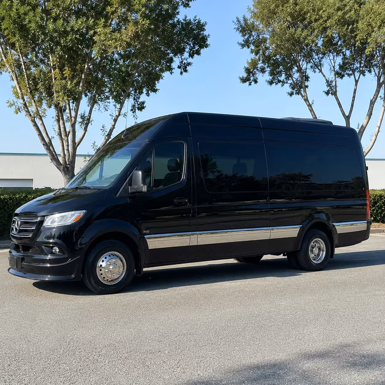 auburn sprinter van rental with driver