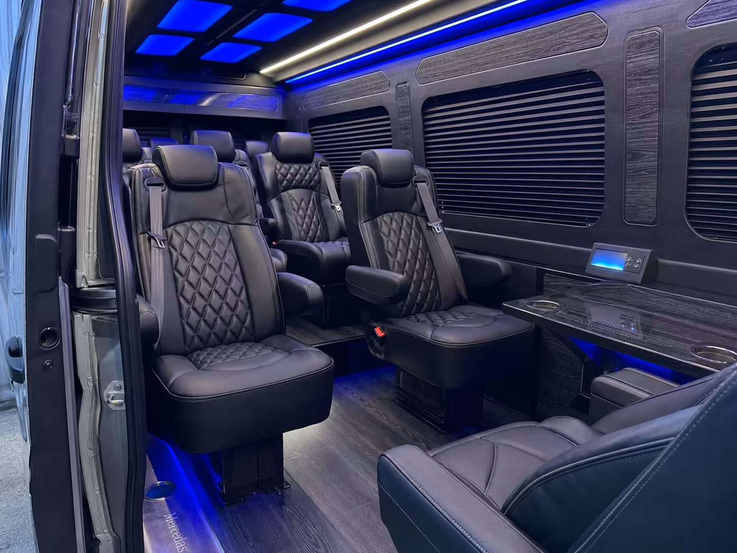 sprinter van transportation for groups and events across auburn