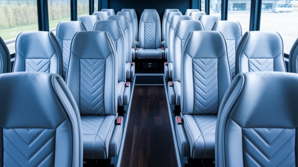 30 passenger minibus interior