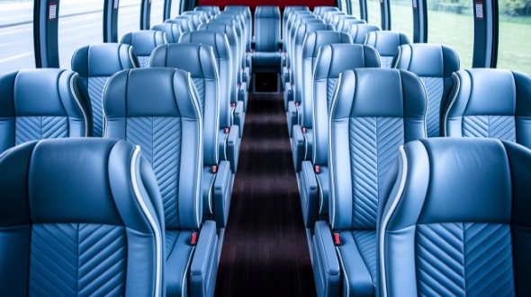 54 passenger charter bus interior kent